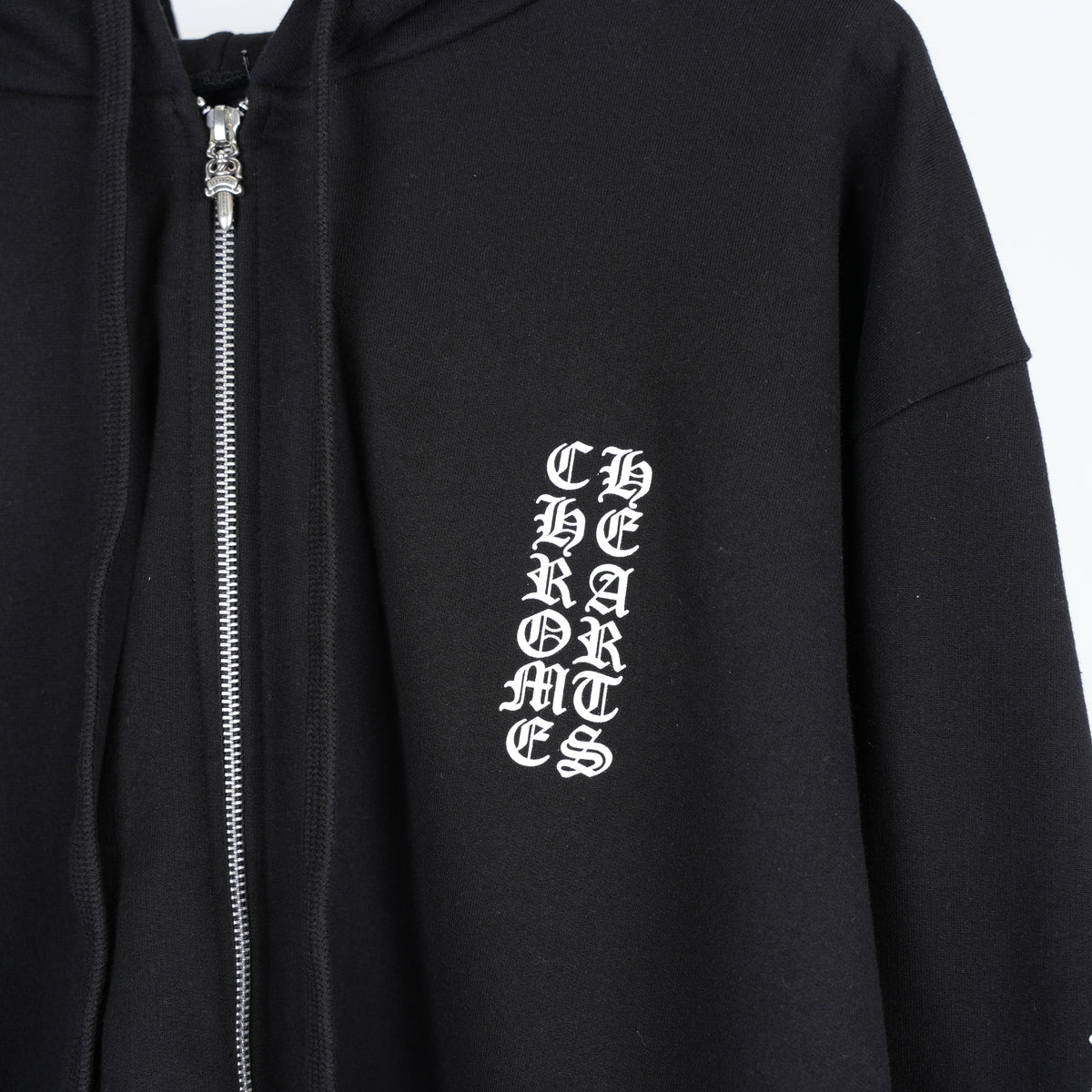 CHROME HEARTS SCROLL DAGGER ZIP UP HOODIE