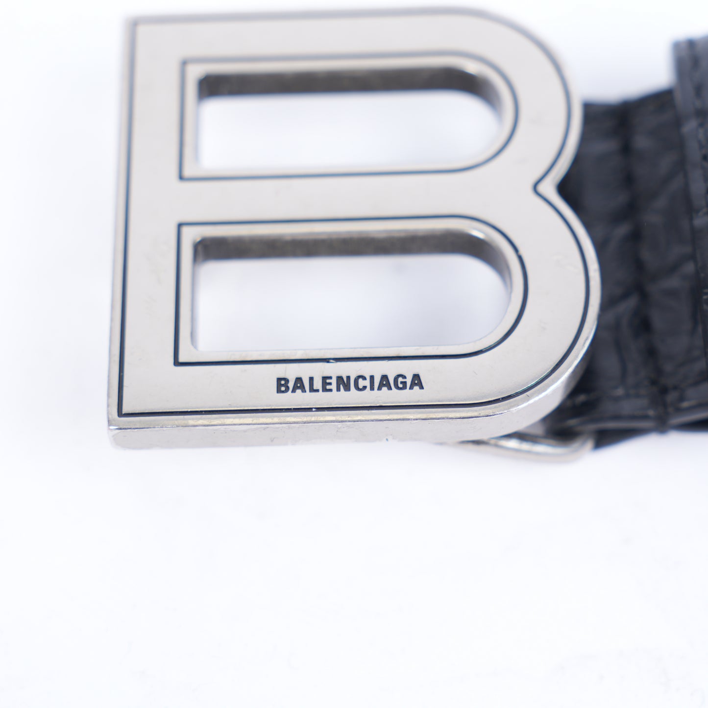BALENCIAGA B LOGO BELT