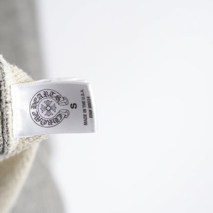 CHROME HEARTS LEATHER HORSESHOE PATCH DAGGER ZIP UP