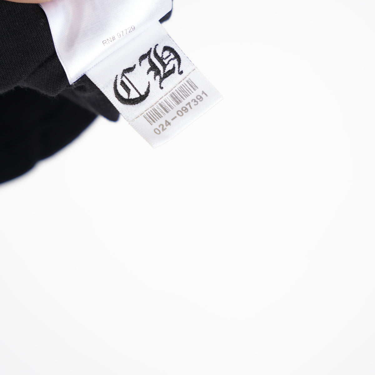 CHROME HEARTS SCRIPT LOGO POCKET TEE