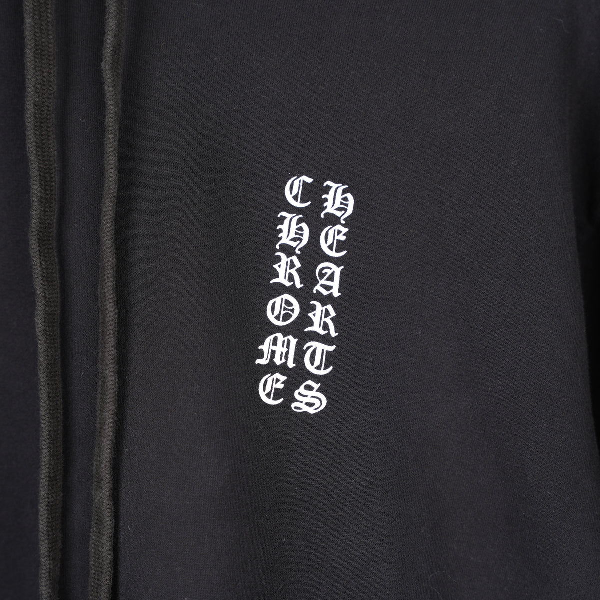 CHROME HEARTS SCRIPT LOGO SLEEVE PULL OVER HOODIE