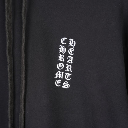 CHROME HEARTS SCRIPT LOGO SLEEVE PULL OVER HOODIE
