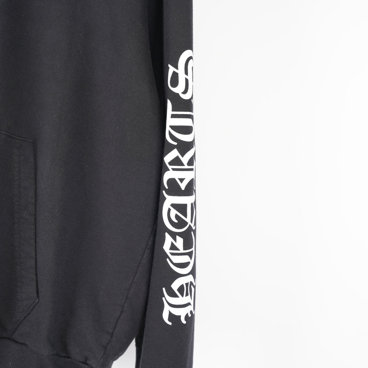 CHROME HEARTS SCRIPT LOGO SLEEVE PULL OVER HOODIE