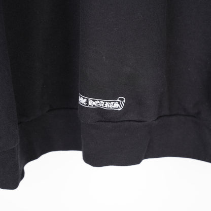 CHROME HEARTS SCRIPT LOGO SLEEVE PULL OVER HOODIE