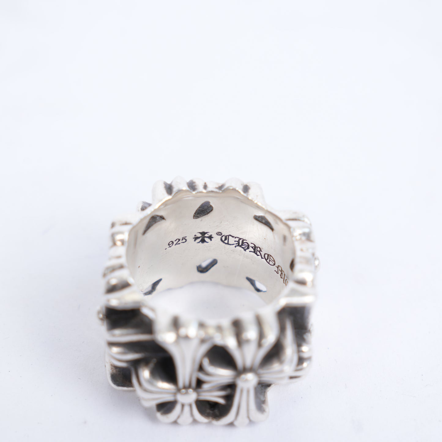 CHROME HEARTS SQUARE CEMETARY RING