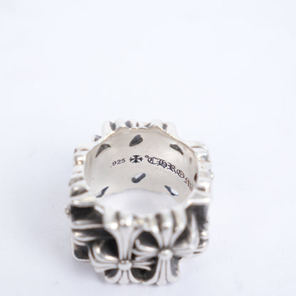 CHROME HEARTS SQUARE CEMETARY RING