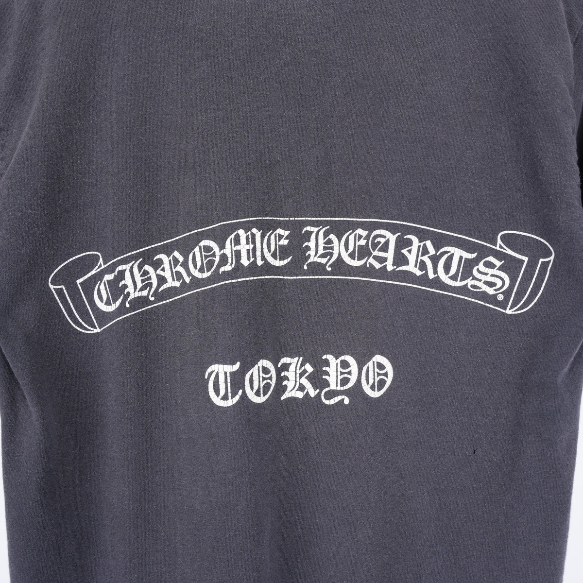 CHROME HEARTS VINTAGE SCROLL LOGO TOKYO POCKET TEE