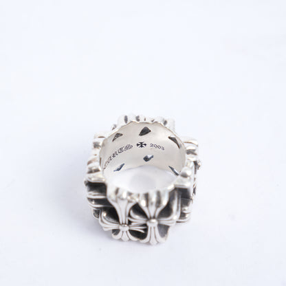 CHROME HEARTS SQUARE CEMETARY RING