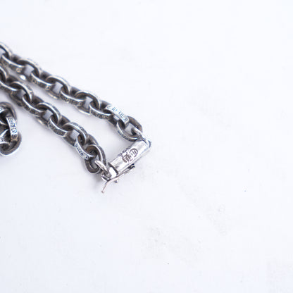 CHROME HEARTS BABY FAT PAPER CHAIN NECKLACE 24"