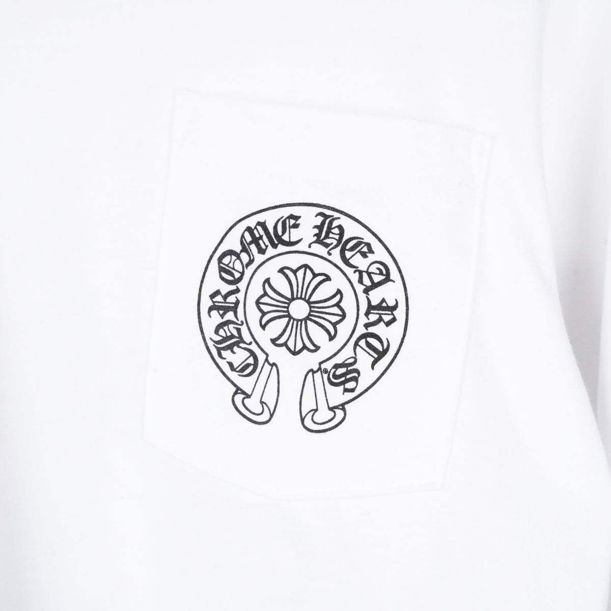 CHROME HEARTS LAS VEGAS FLORAL HORSESHOE POCKET LONG SLEEVE