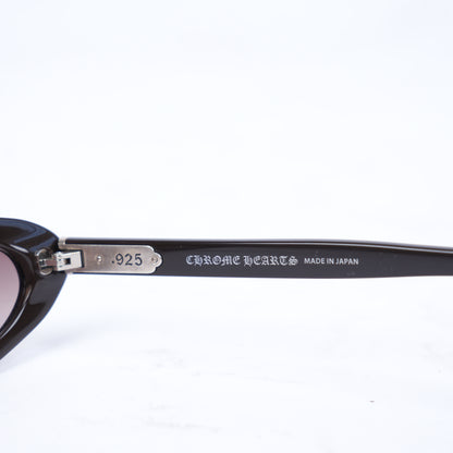 CHROME HEARTS BROWN TART SUNGLASSES