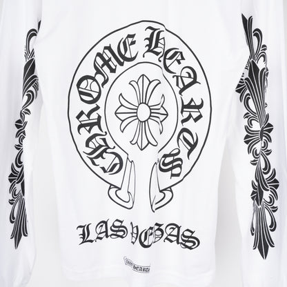 CHROME HEARTS LAS VEGAS FLORAL HORSESHOE POCKET LONG SLEEVE