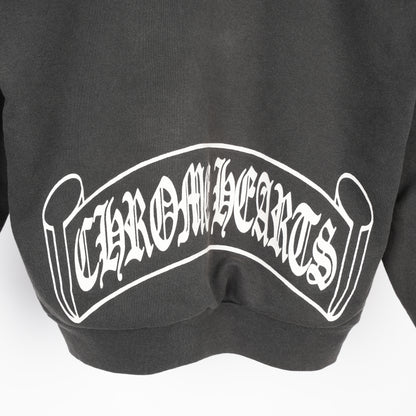 CHROME HEARTS VINTAGE THERMAL SCROLL LOGO ZIP UP