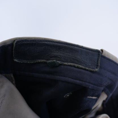 CHROME HEARTS TAN CROSS PATCH CARPENTER PANTS