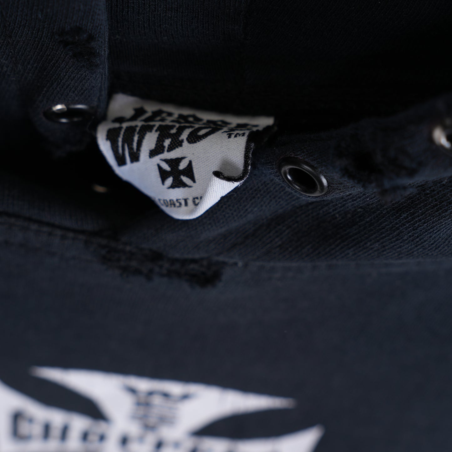 WCC BLACK LOGO HOODIE