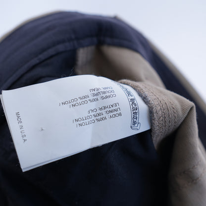 CHROME HEARTS TAN CROSS PATCH CARPENTER PANTS