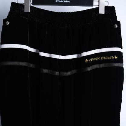 CHROME HEARTS VELOUR SWEATPANTS