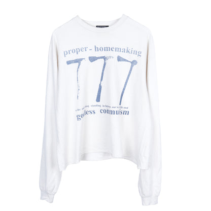 ERD PROPER HOMEMAKING AXE LONG SLEEVE T-SHIRT