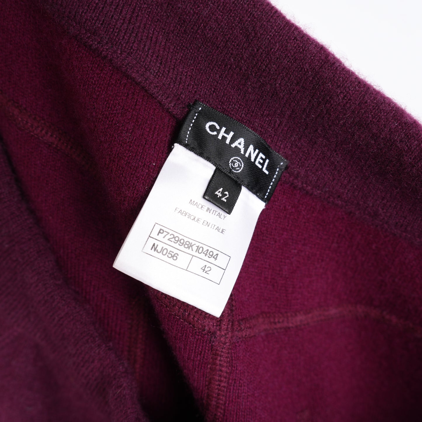 CHANEL GLITTER LOGO SWEATPANTS