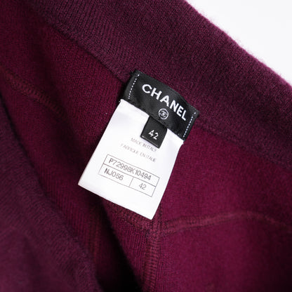 CHANEL GLITTER LOGO SWEATPANTS