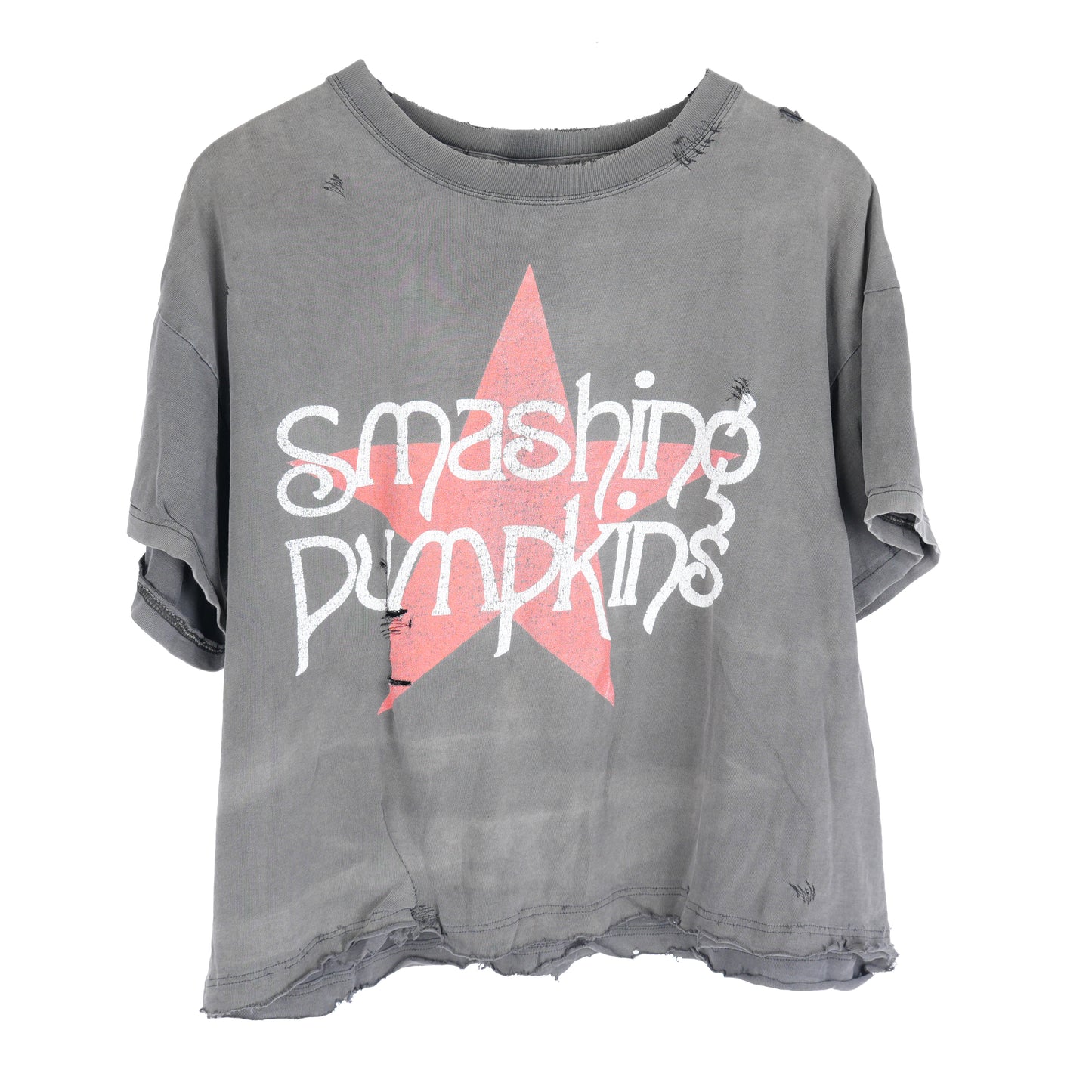 VINTAGE BOXY CROPPED JUST SAY MAYBE SMASHING PUMPKINS T-SHIRT