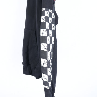 CHROME HEARTS X MATTY BOY LIPS PATCH LOGO DOUBLE HOODIE