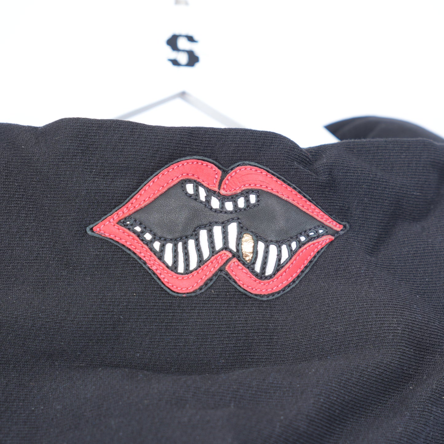 CHROME HEARTS X MATTY BOY LIPS PATCH LOGO DOUBLE HOODIE