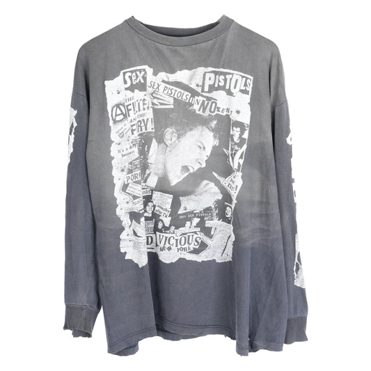 SEX PISTOLS FADED SID VICIOUS LONG SLEEVE