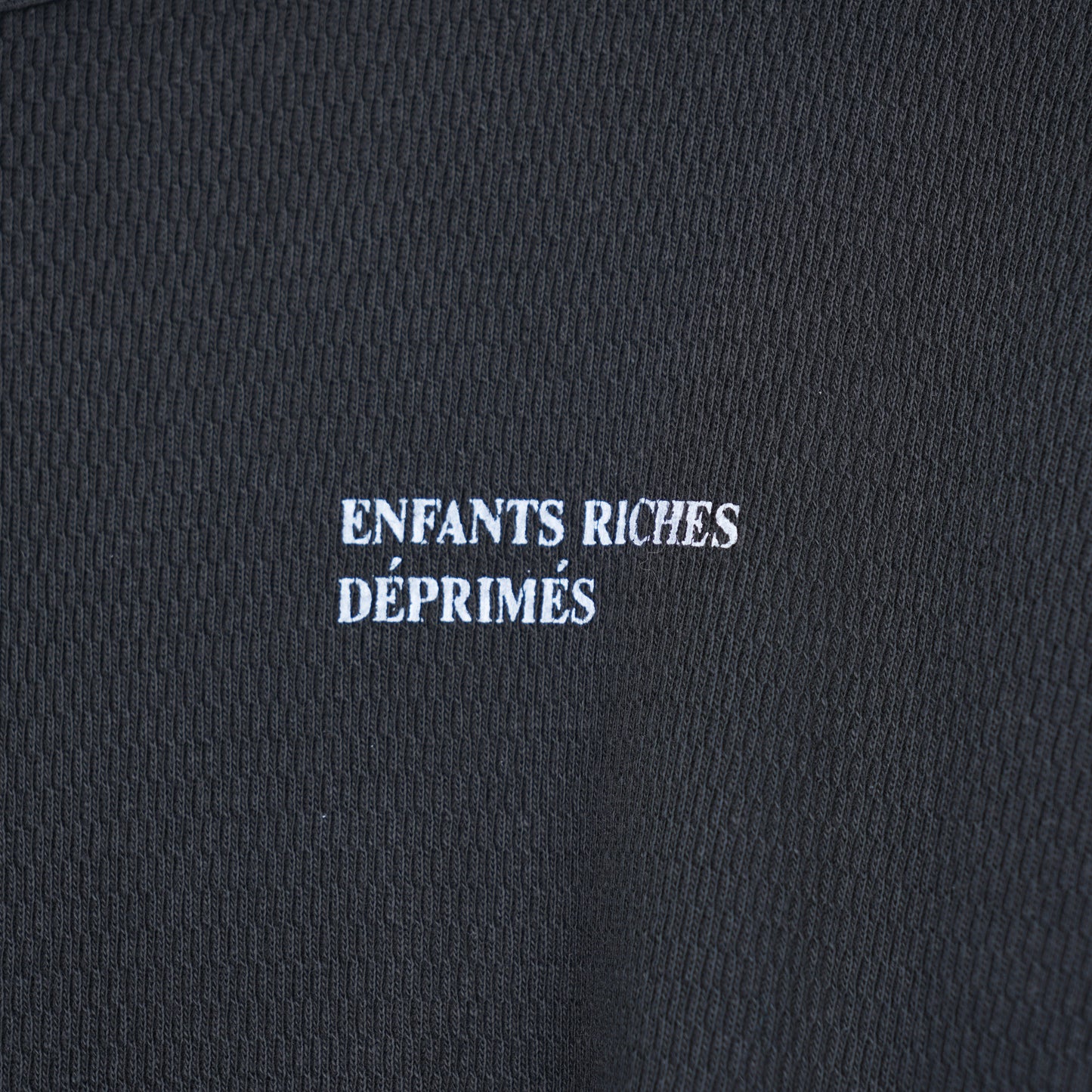 ERD BLACK LONG SLEEVE THERMAL SHIRT