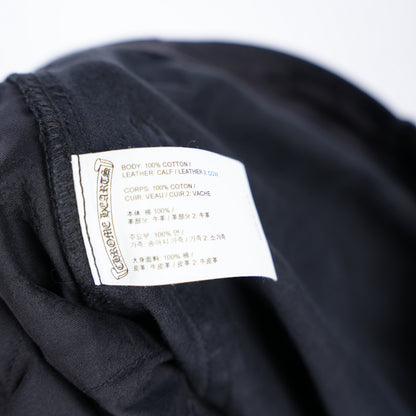 CHROME HEARTS 1 OF 1 CUSTOM ORDER HERRINGBONE PATCH PANTS