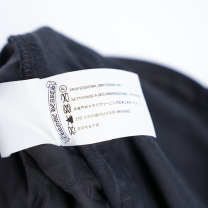 CHROME HEARTS 1 OF 1 CUSTOM ORDER HERRINGBONE PATCH PANTS