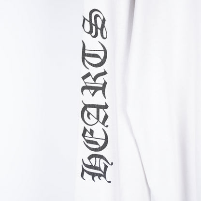 CHROME HEARTS WHITE VINTAGE MAXFIELD LONG SLEEVE VINE DAGGER T-SHIRT
