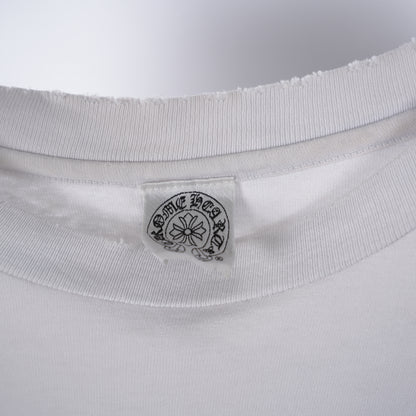 CHROME HEARTS WHITE VINTAGE MAXFIELD LONG SLEEVE VINE DAGGER T-SHIRT