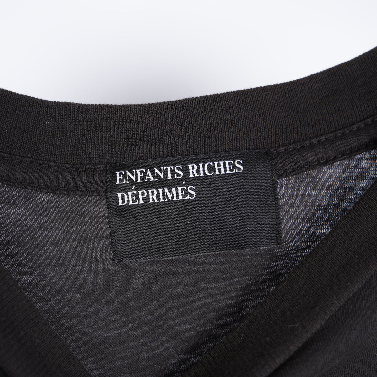 ERD ENFANTS RICHES DEPRIMES IDEOLOGY MATERIIALIZED T-SHIRT FADED BLACK