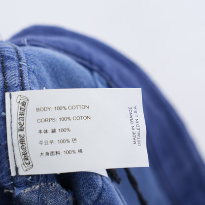 CHROME HEARTS FRENCH WORKWEAR PATCH JEANS