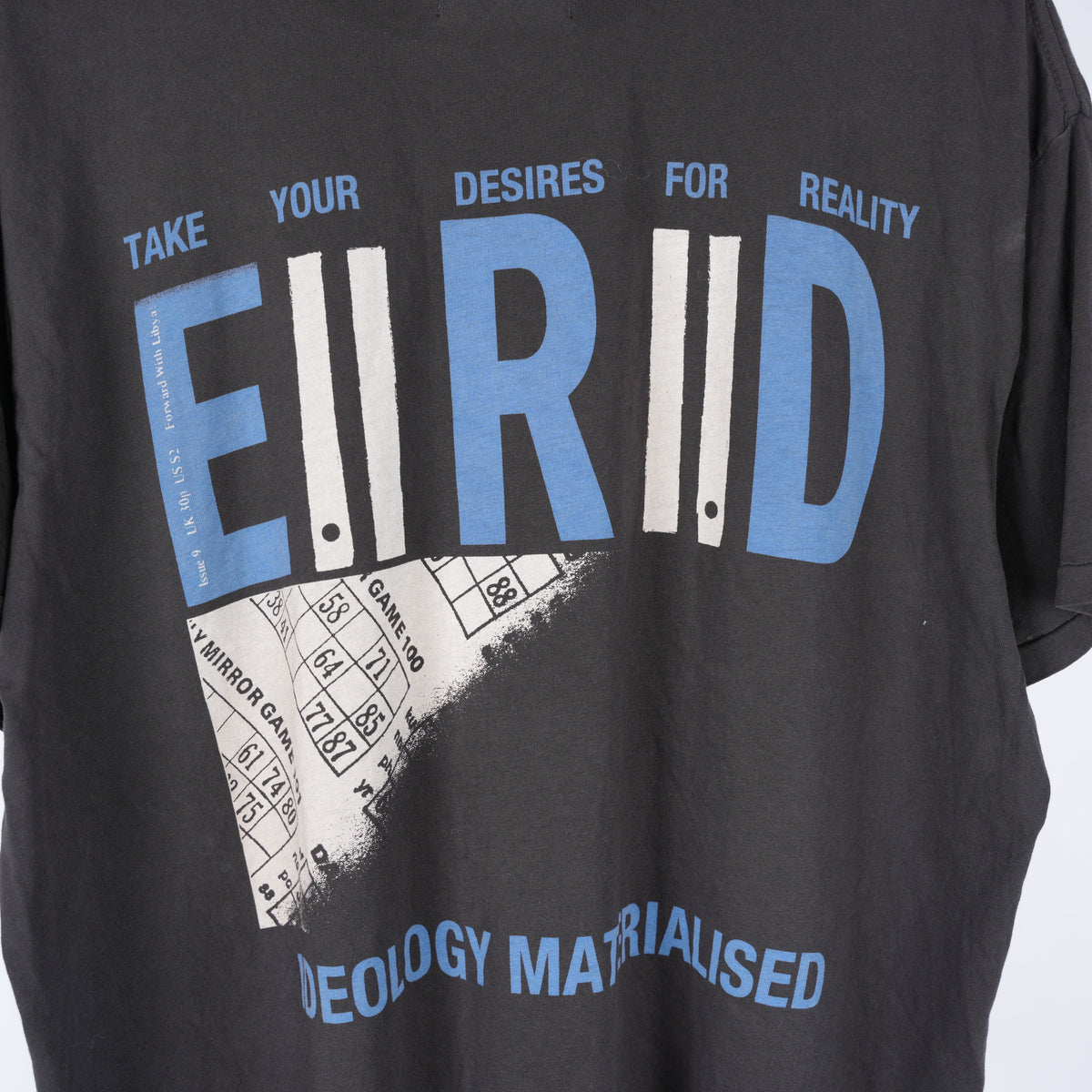 ERD ENFANTS RICHES DEPRIMES IDEOLOGY MATERIIALIZED T-SHIRT FADED BLACK