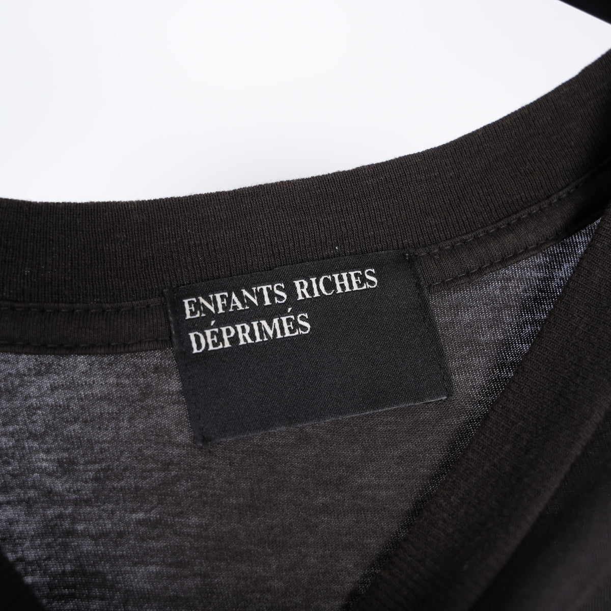 ERD CELLOPHANE FADED BLACK T-SHIRT