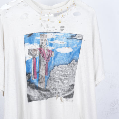 VINTAGE THRASHED JESUS TEE