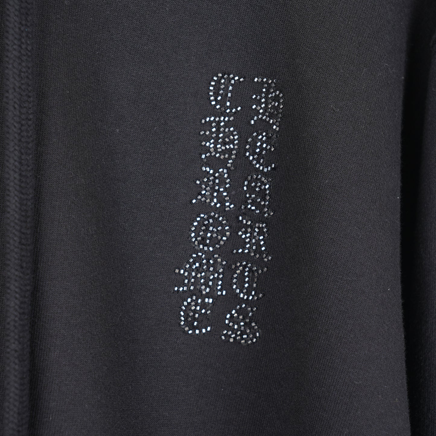 CHROME HEARTS SEQUIN PARIS EXCLUSIVE HOODIE