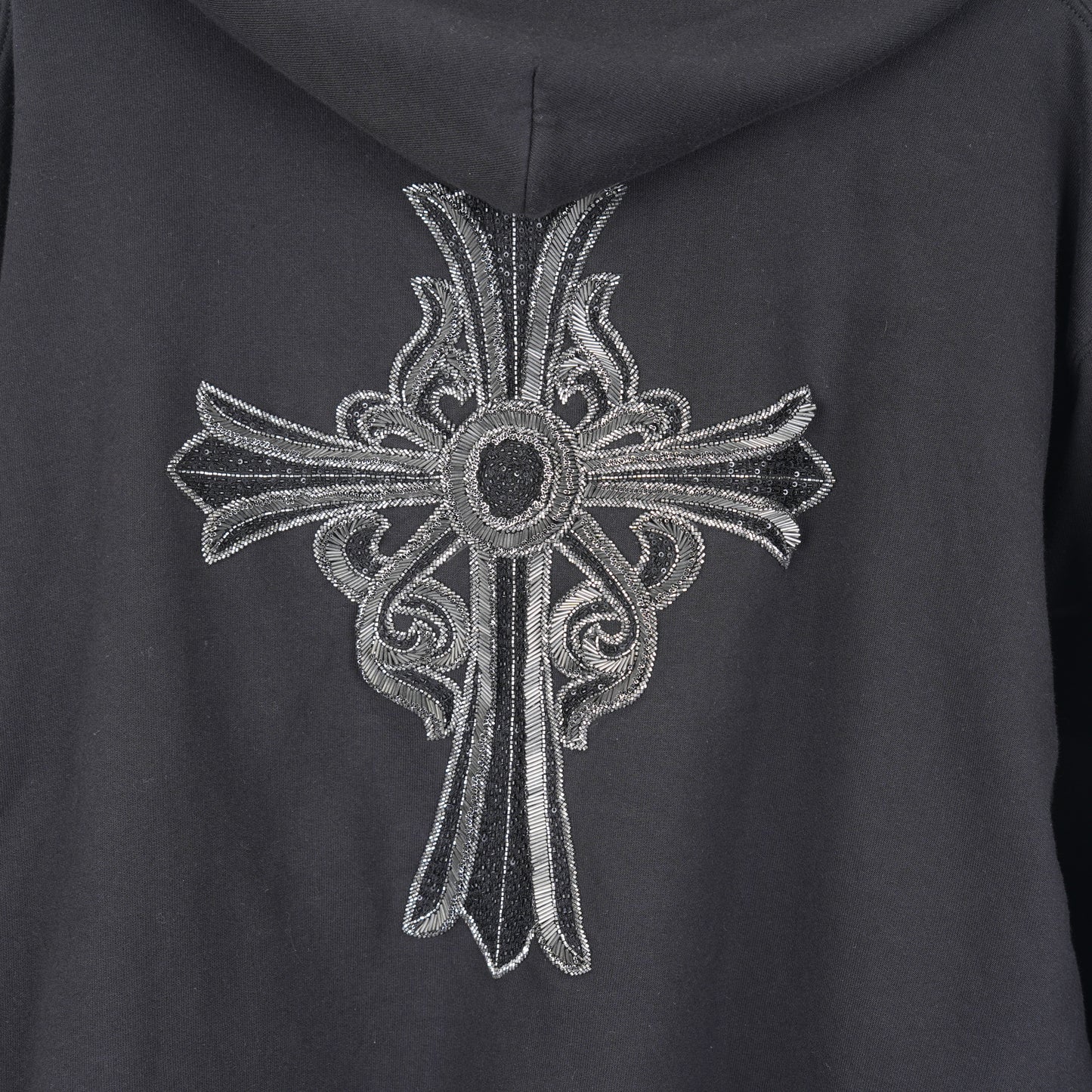 CHROME HEARTS SEQUIN PARIS EXCLUSIVE HOODIE