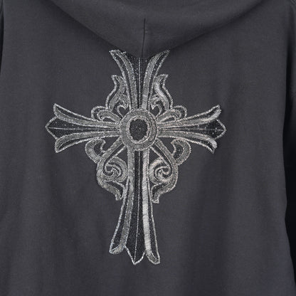 CHROME HEARTS SEQUIN PARIS EXCLUSIVE HOODIE