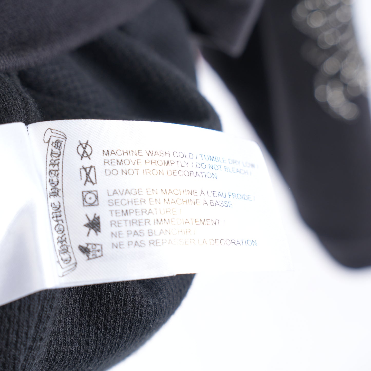 CHROME HEARTS SEQUIN PARIS EXCLUSIVE HOODIE