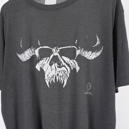VINTAGE 1985 PAPER THIN DANZIG SKULL TEE