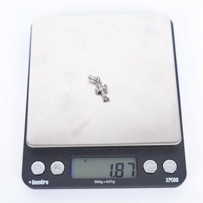 CHROME HEARTS DIAMOND BABY FAT PENDANT