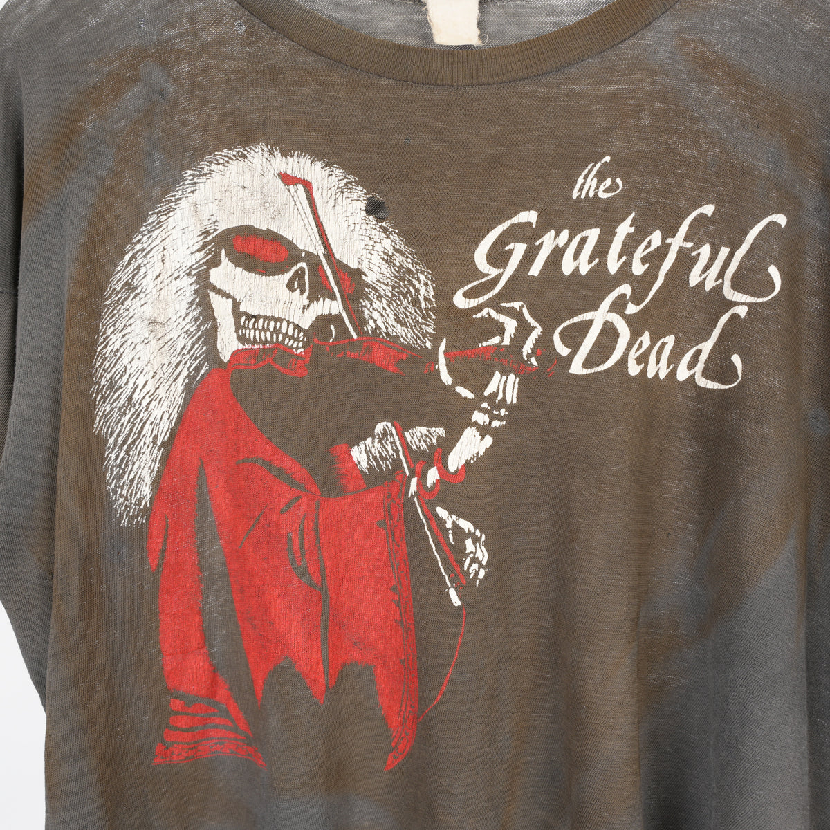 VINTAGE 70'S GRATEFUL DEAD CROPPED TEE