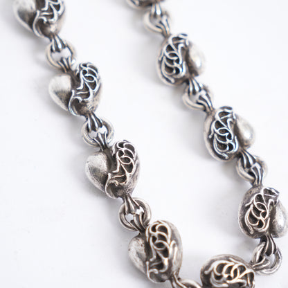 CHROME HEARTS DOUBLE LOBSTER HEART WALLET CHAIN
