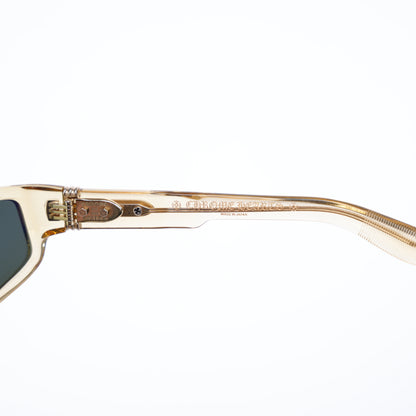 CHROME HEARTS CLEAR YELLOW T.HUTCH SUNGLASSES