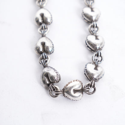 CHROME HEARTS DOUBLE LOBSTER HEART WALLET CHAIN