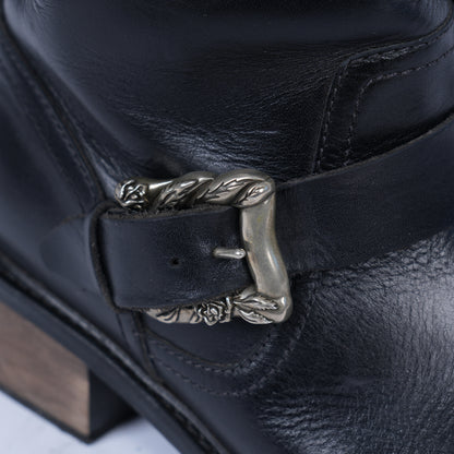 ERD DOUBLE BUCKLE ENGINEER BOOTS