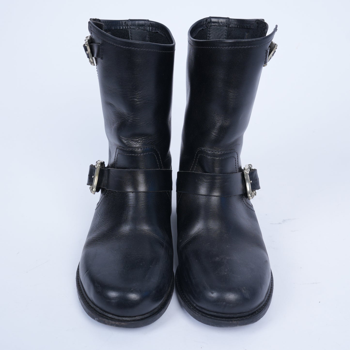ERD DOUBLE BUCKLE ENGINEER BOOTS